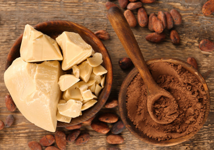 beurre de cacao ou karité beurre de cacao ou karité